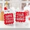 Glitzhome® 6" Valentine's Wooden Table Decor Set